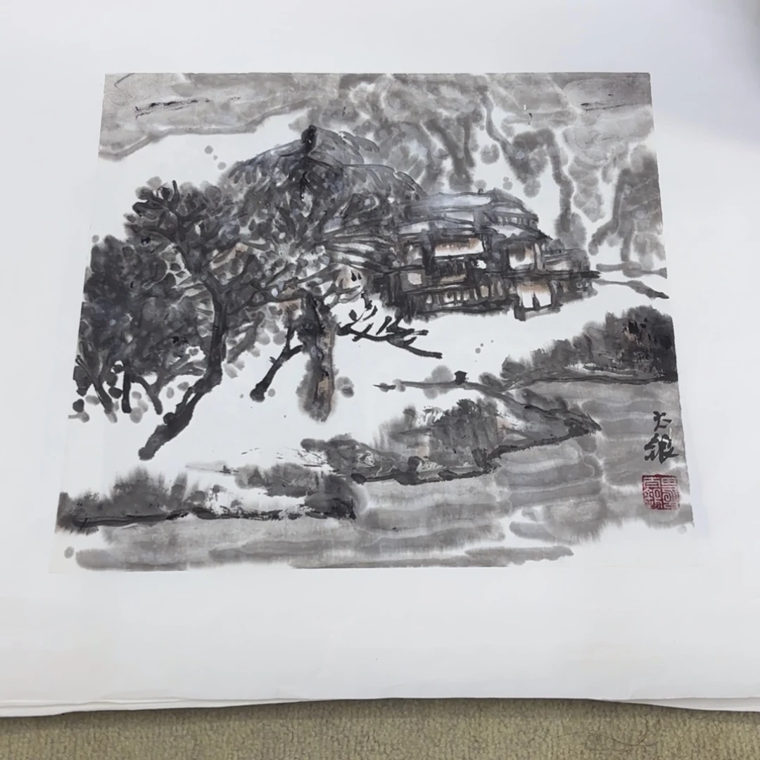 国画田太银一平尺艺