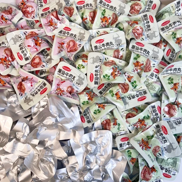 开袋即食肉类牛肉丸解馋追剧必备零食深夜充饥泡面伴侣