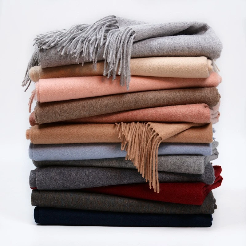 1、一号链接孤品福利 内蒙古羊毛羊绒围巾