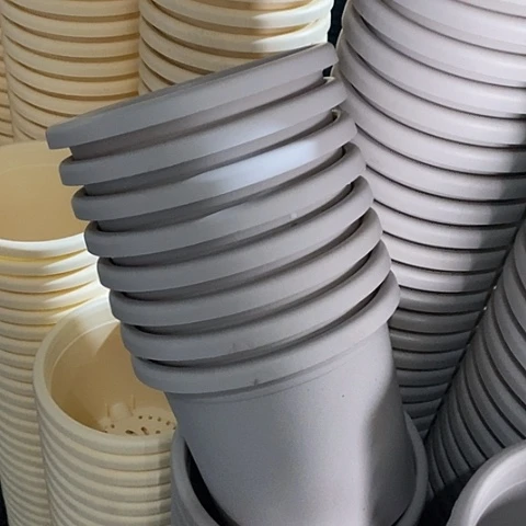 树脂微瑕3号10个无托灰白