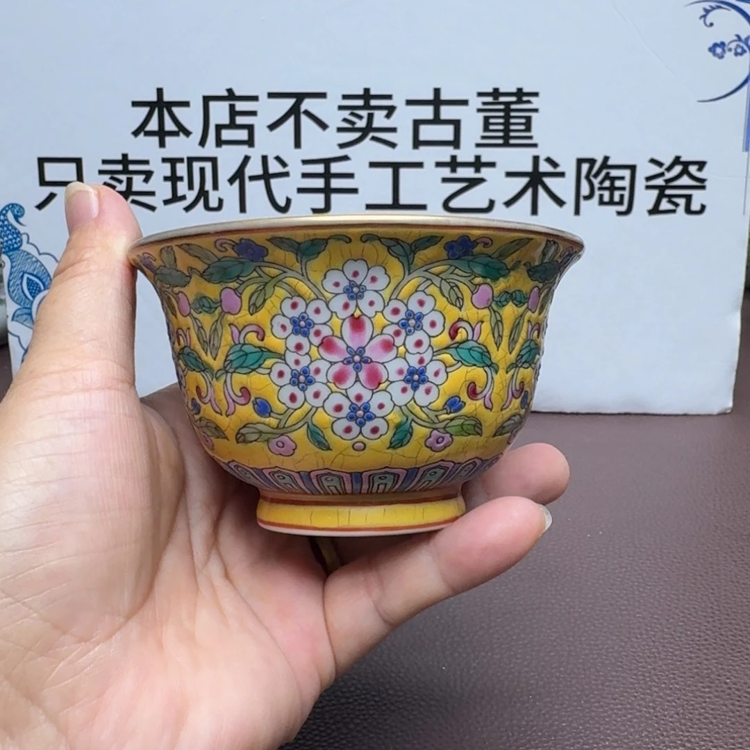 景德镇手工手绘展示