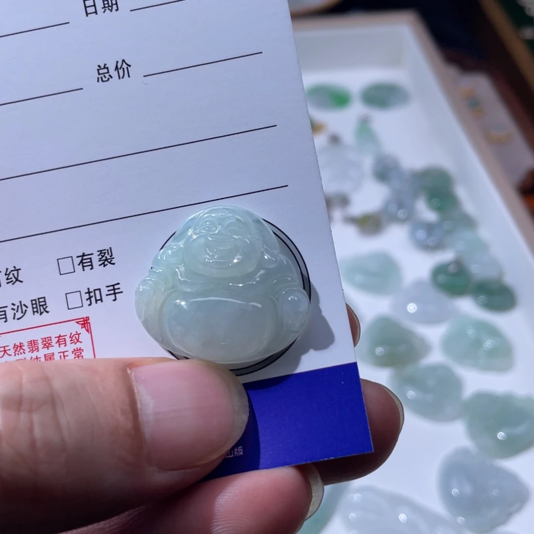翡翠银S925镶嵌颈饰翡翠