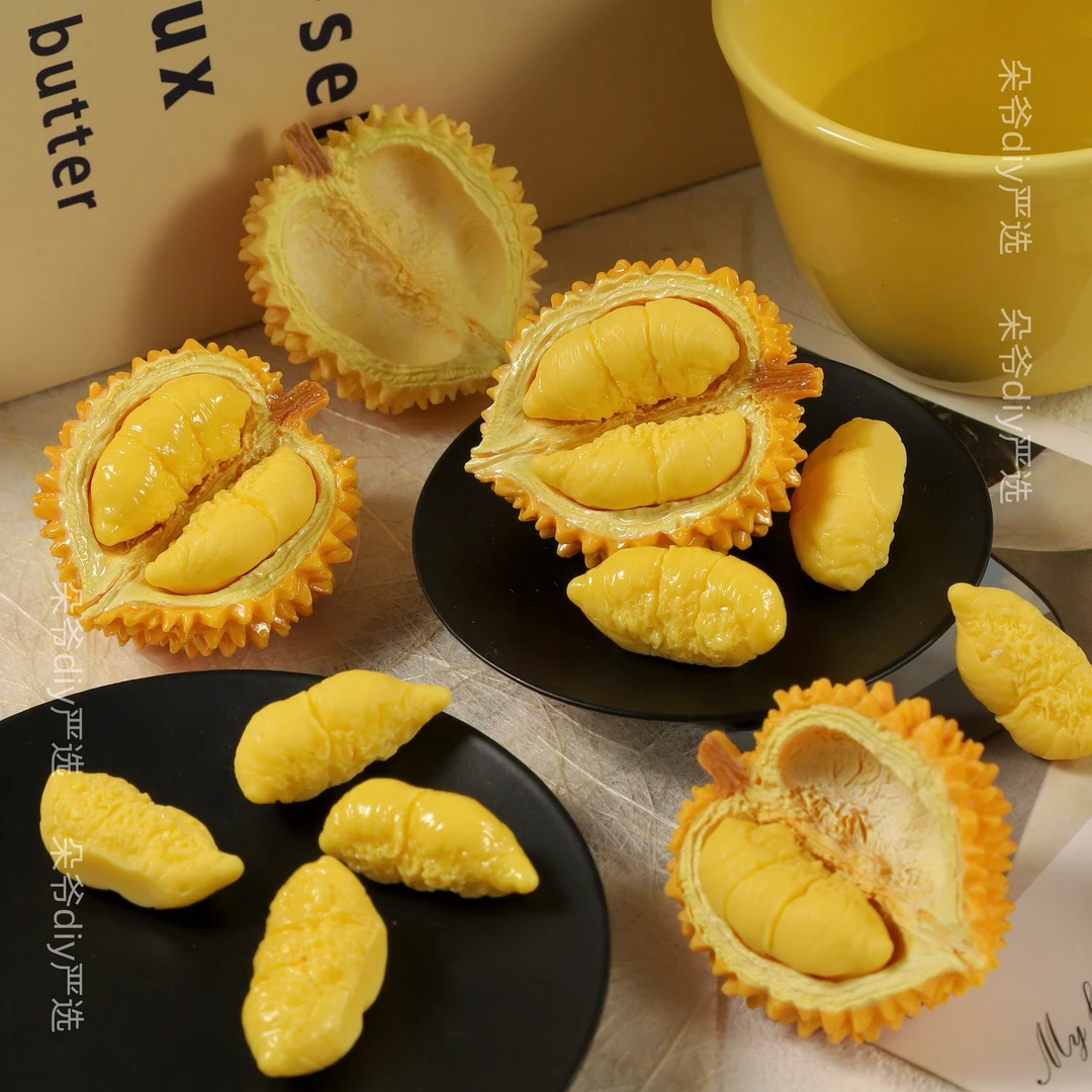 DUOYE/朵爷定制榴莲肉【预售2】 diy树脂食玩配件装饰摆件