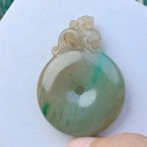 未镶嵌独山玉吊坠(不含链)