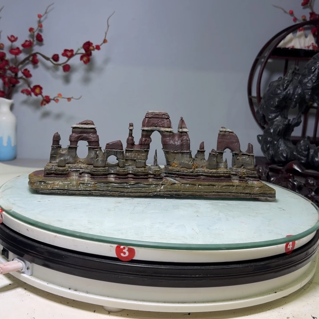 w***9石材灵璧石精品摆件