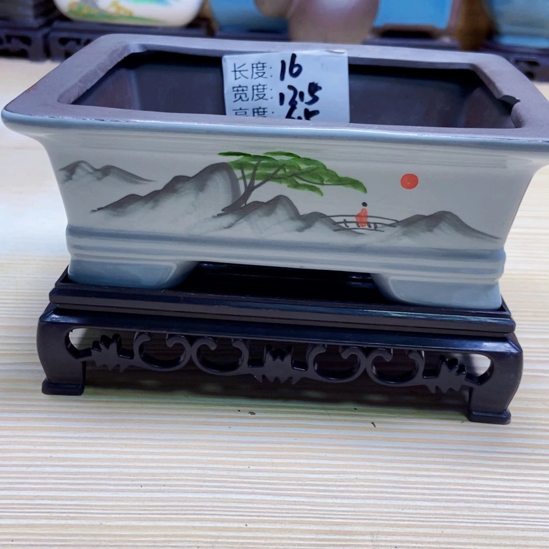 瓷片陶瓷花盆陶瓷艺术