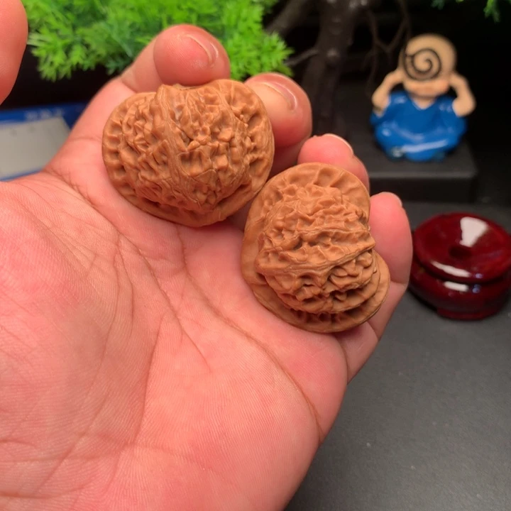 吊坠文玩核桃40宫灯