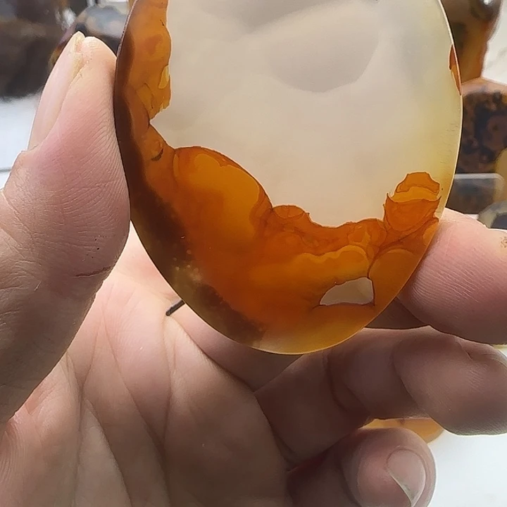 玛瑙/玉髓未镶嵌颈饰