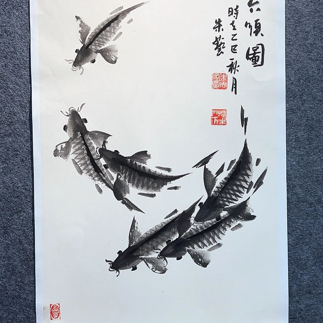 国画纯手绘系列画心