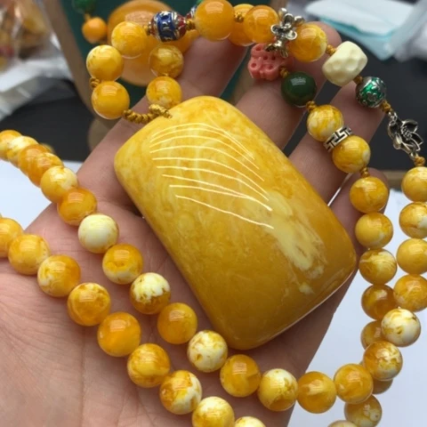 手链琥珀未镶嵌D43