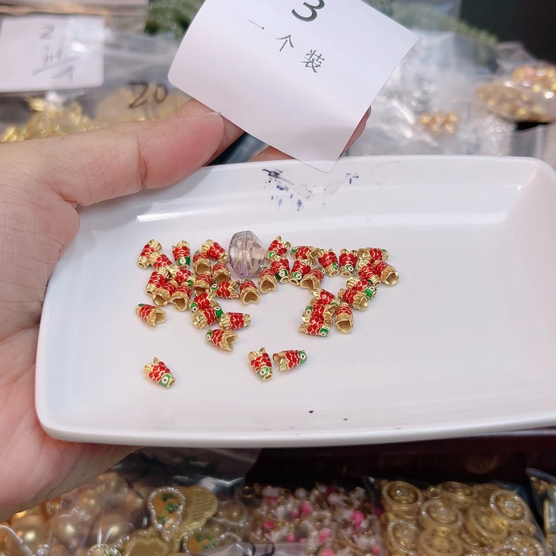紫晶珠宝半成品银S925镀金镶嵌3