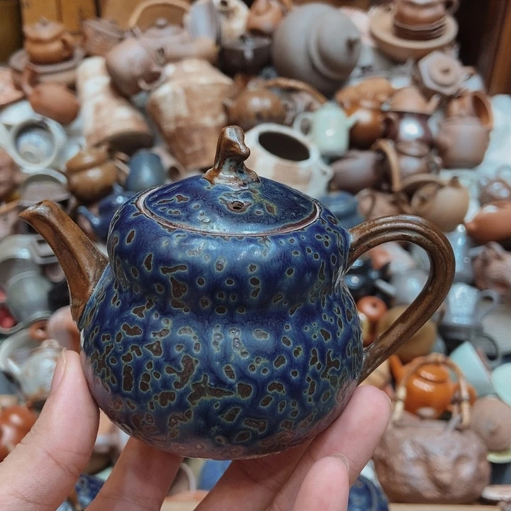 柴烧老岩泥高端茶器