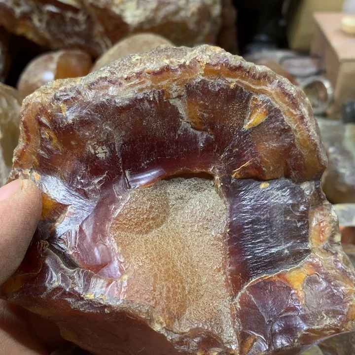 玛瑙/玉髓未镶嵌原石三*园