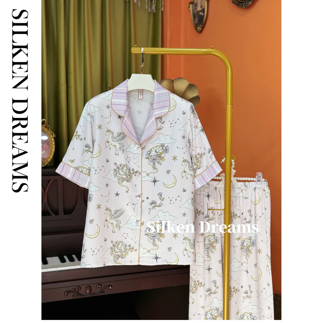 【云海之境｜须弥时】夏季可爱时尚潮流外穿睡衣家居服套装7