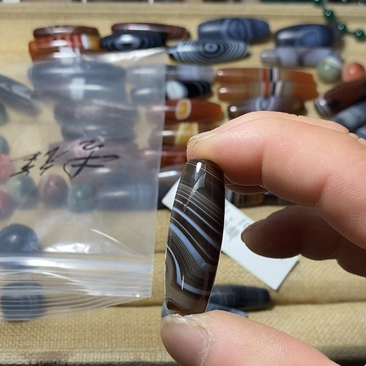 玛瑙/玉髓合金颈饰