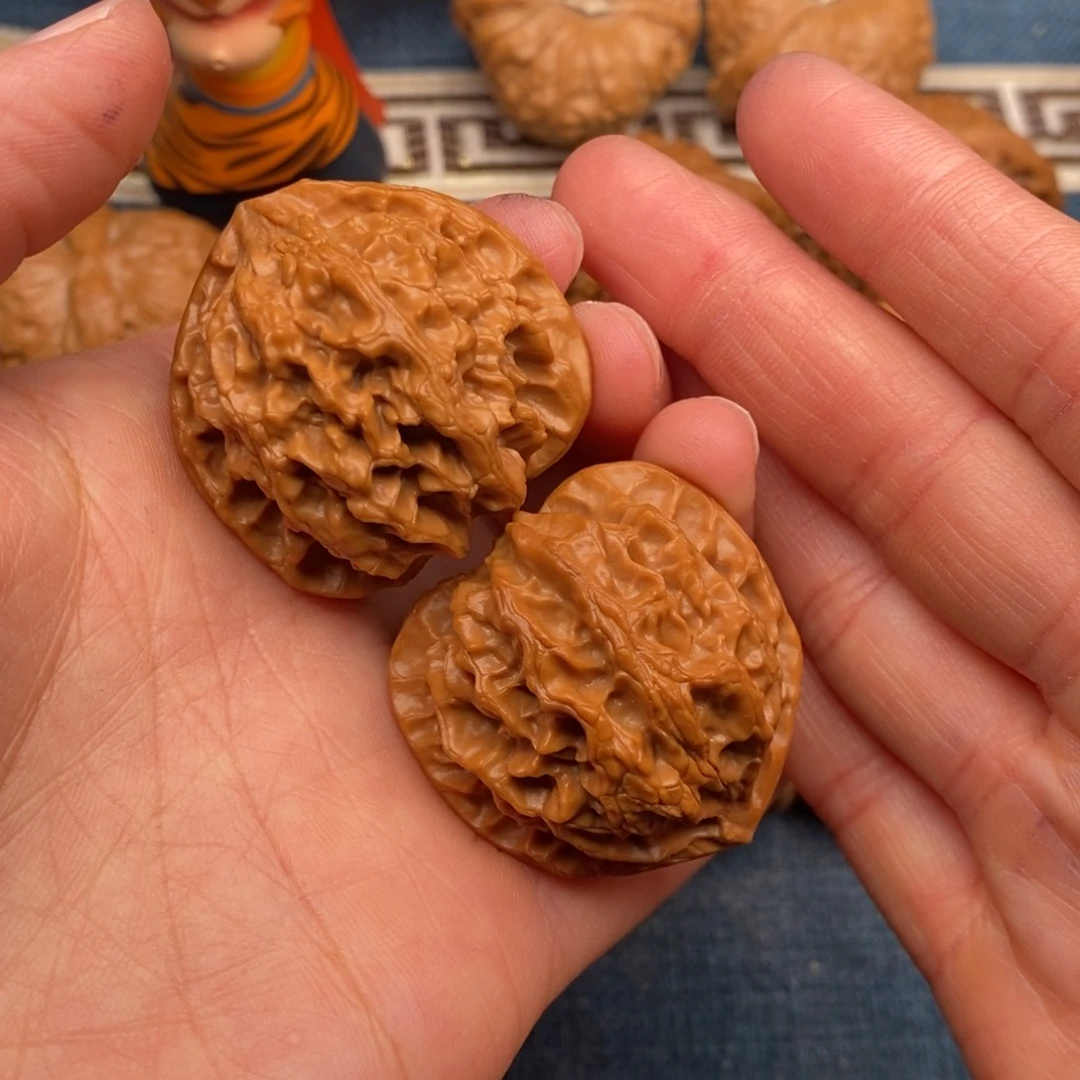 文玩核桃把件38苹果