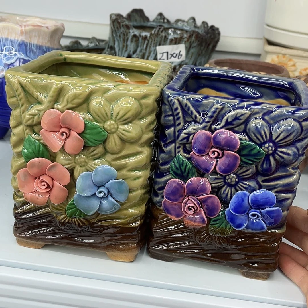 陶瓷多肉绿植陶瓷花盆