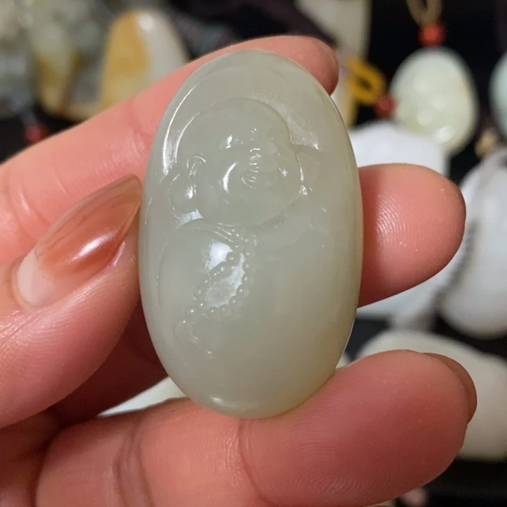 和田玉（糖玉）未镶嵌颈饰