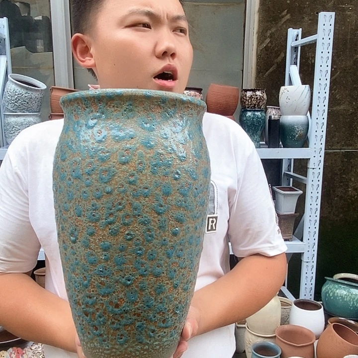 紫砂花盆口19高33福利