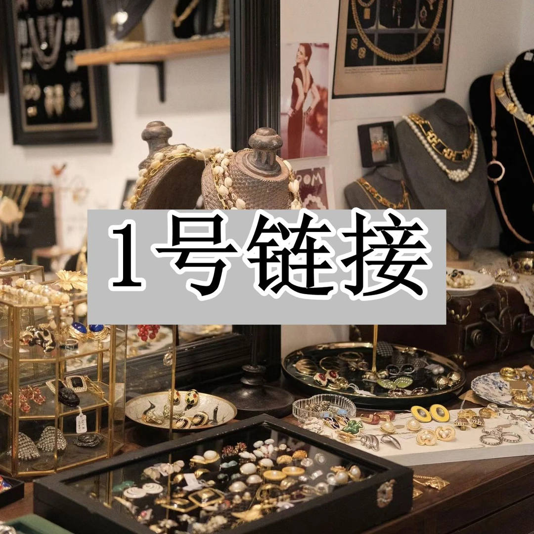 铜合金耳饰 【1号链接】轻奢时尚气质百搭耳饰饰品 【1号链接】