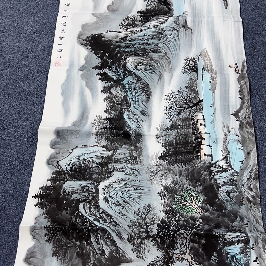 国画事事顺心如意万事如意万事