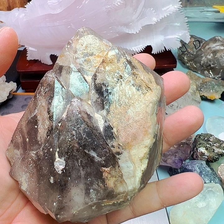 未镶嵌珠宝半成品水晶雄*