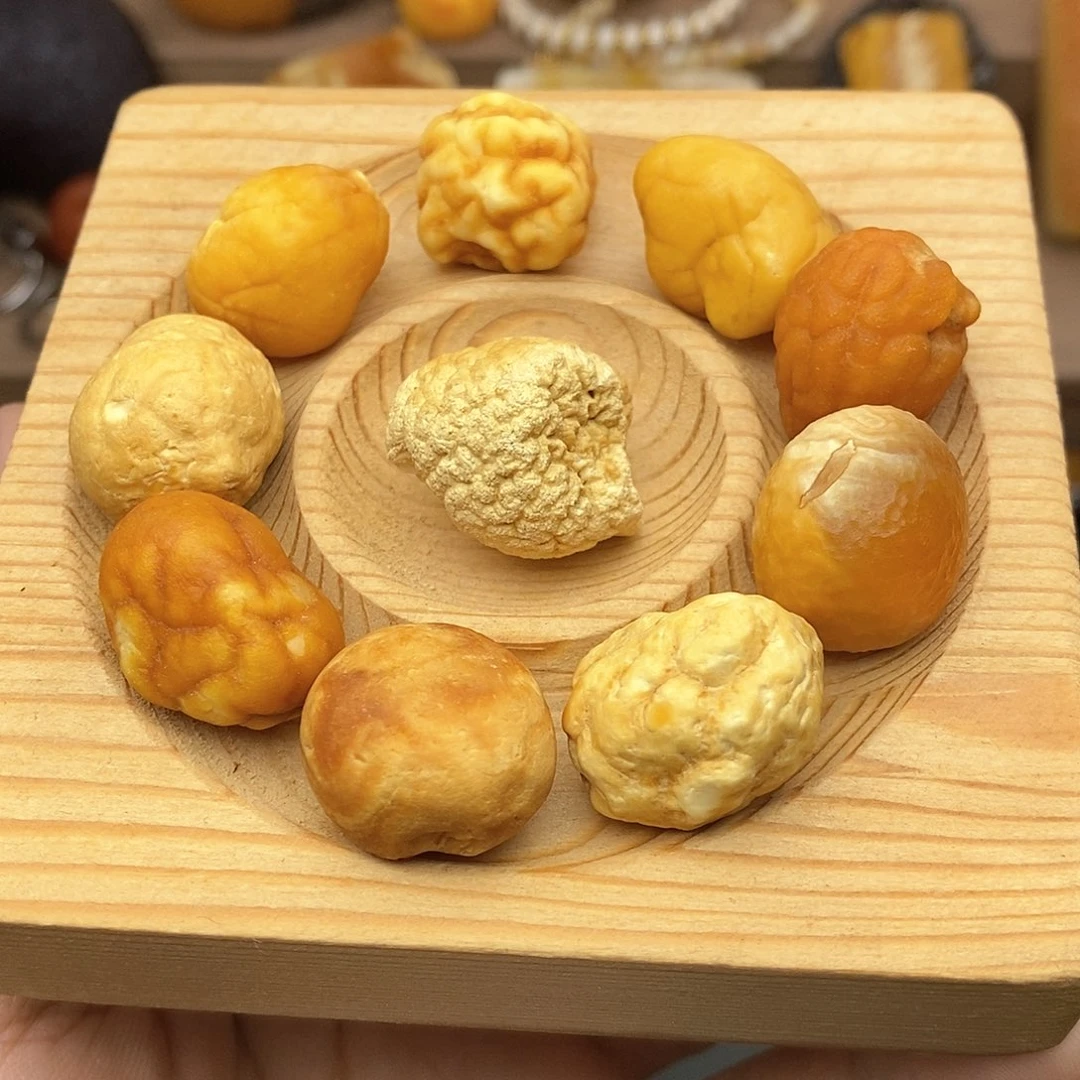 琥珀颈饰未镶嵌i*w白蜡脑纹海飘单圈32.64克