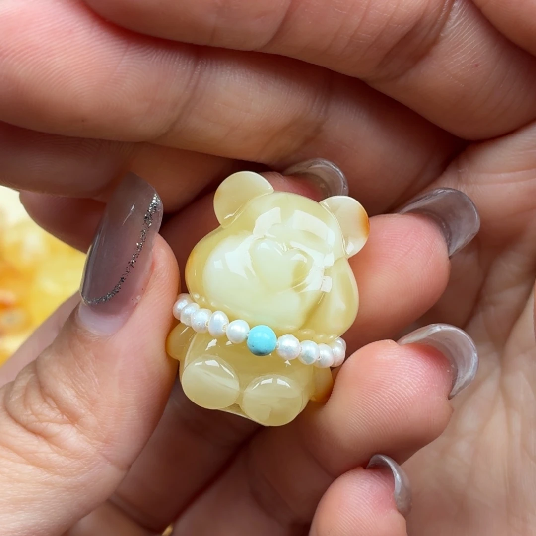 琥珀未镶嵌裸石蜜蜡