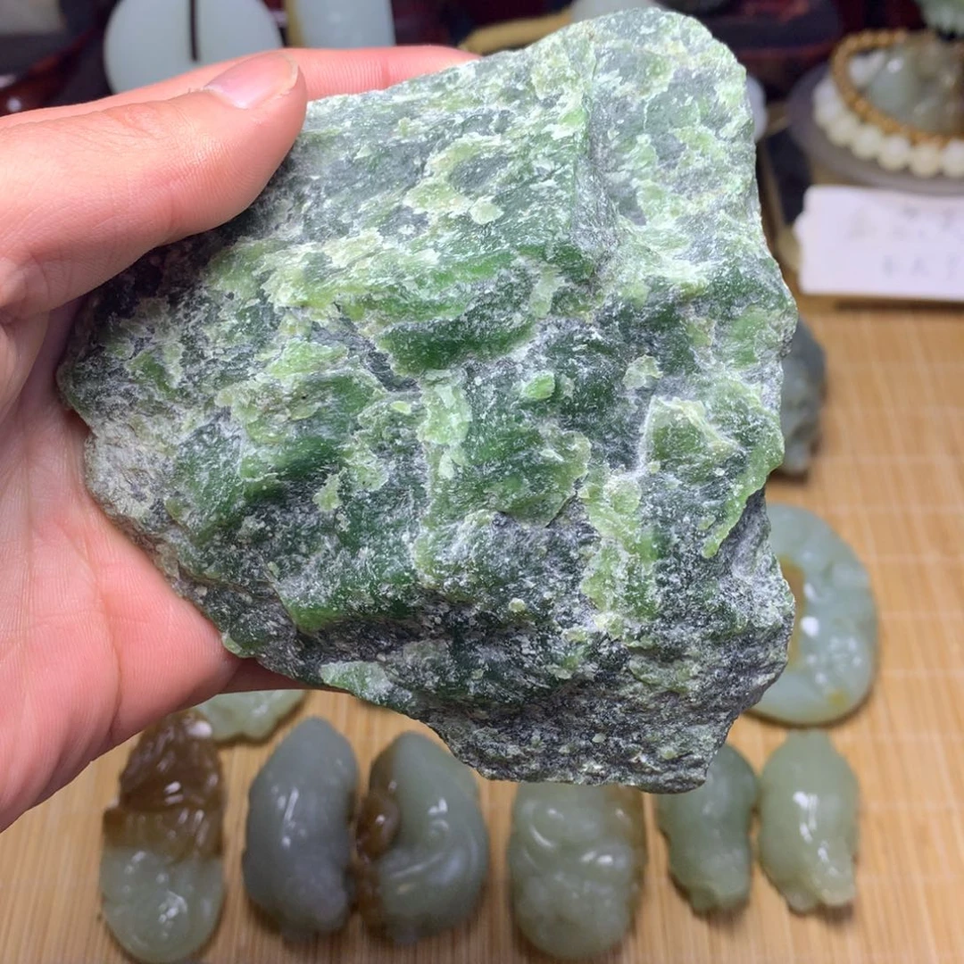 和田玉未镶嵌摆件（防拍链接）