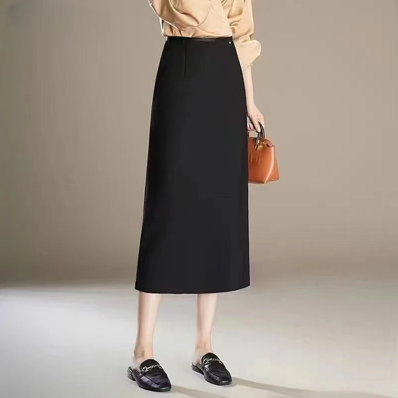 (2个长)新款时尚气质春秋女百搭小个子中长款酷飒风出游服装女