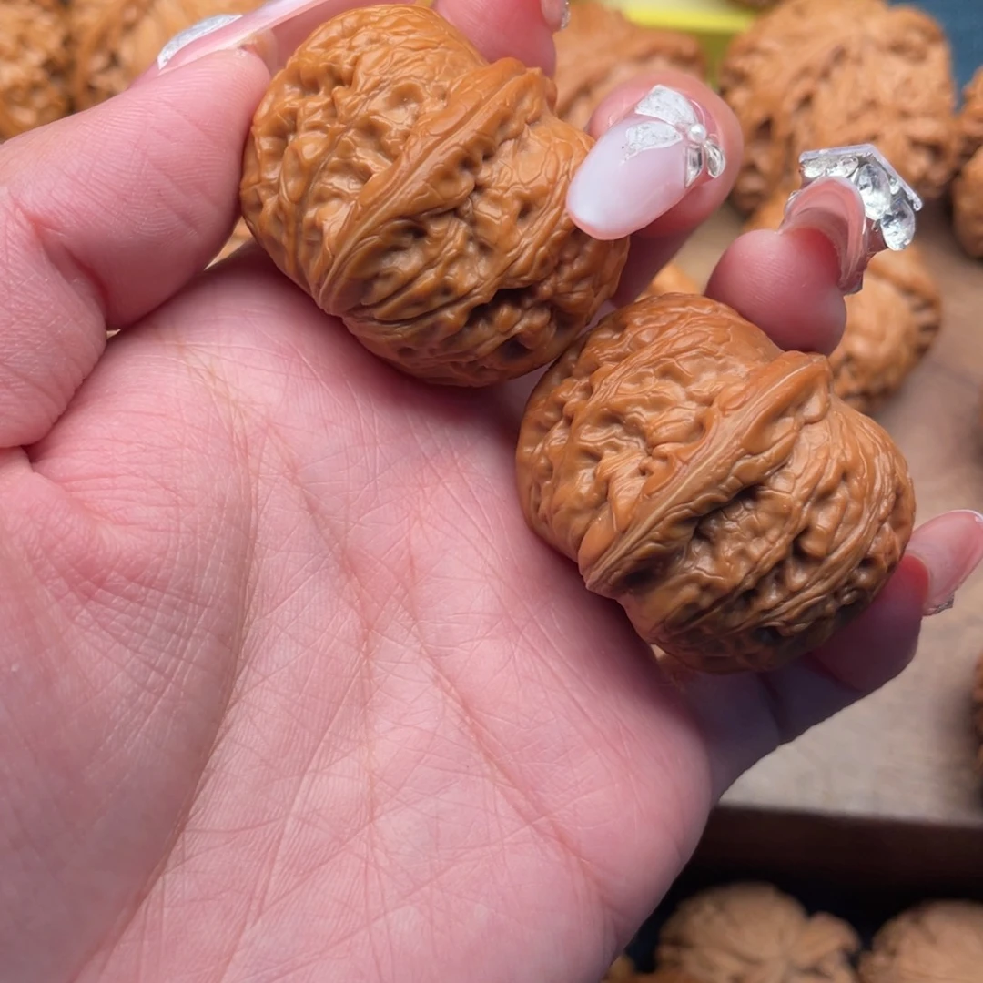 文玩核桃把件全品精配平谷元宝38