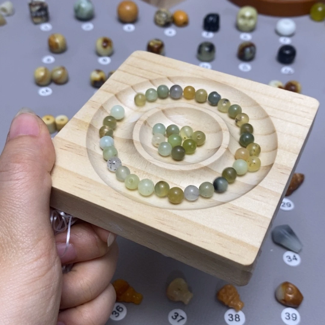 蛇纹石玉配饰合金云**缘