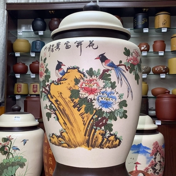 紫砂茶叶罐宜兴紫砂