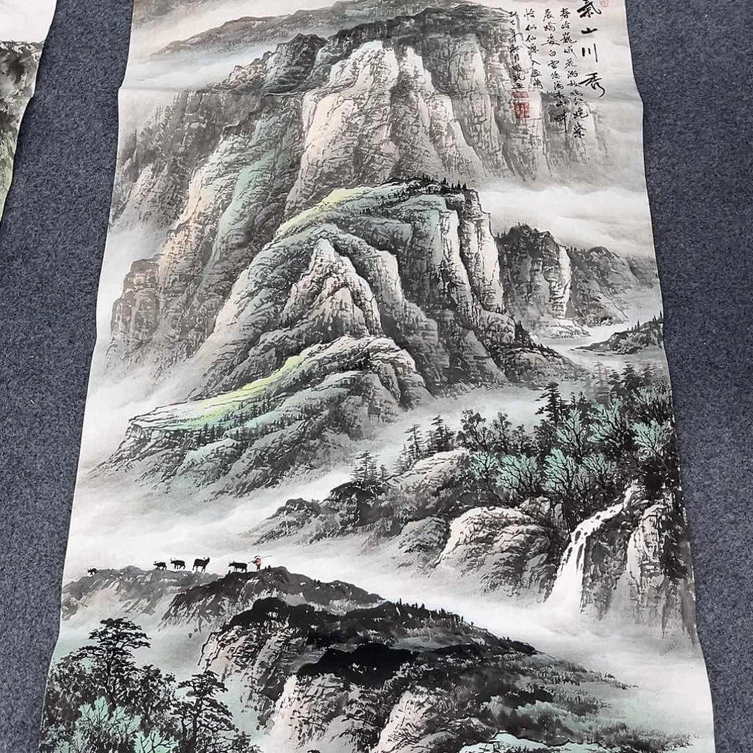 国画纯手绘作品欣赏