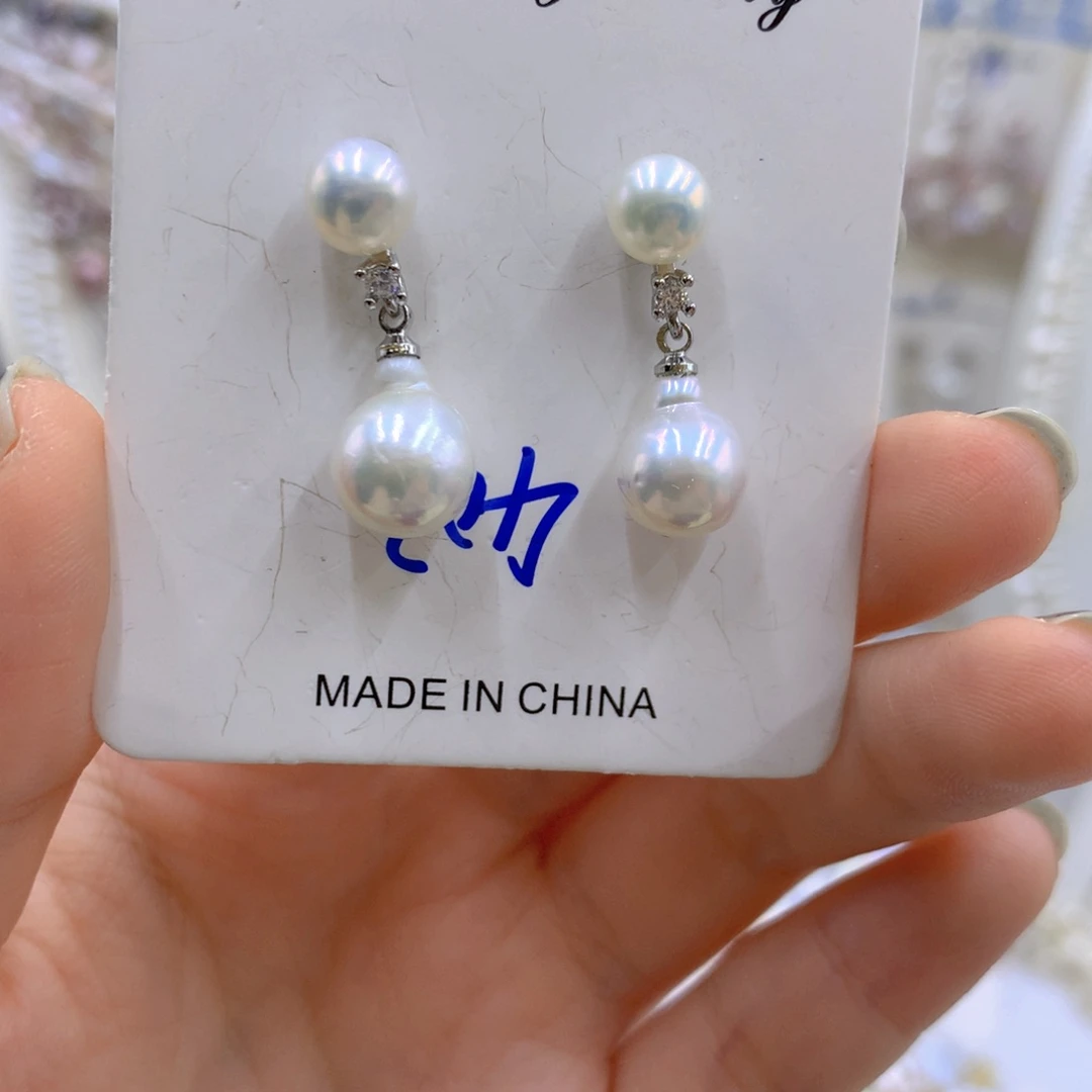 淡水珍珠颈饰银S925镶嵌