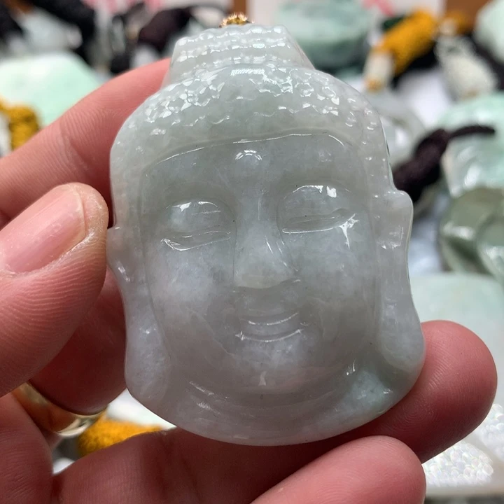 颈饰未镶嵌翡翠保真天然a货翡翠
