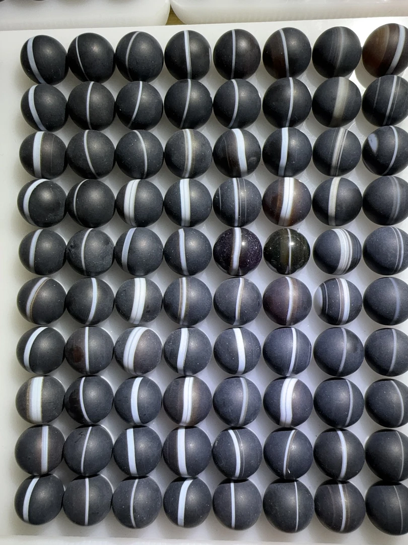 阿飞精品条纹缠丝玛瑙圆珠单珠多宝文玩DIY