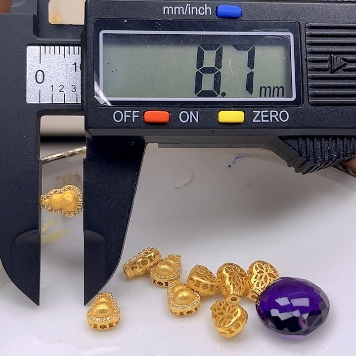 银S925镶嵌颈饰紫晶紫晶925镶嵌25