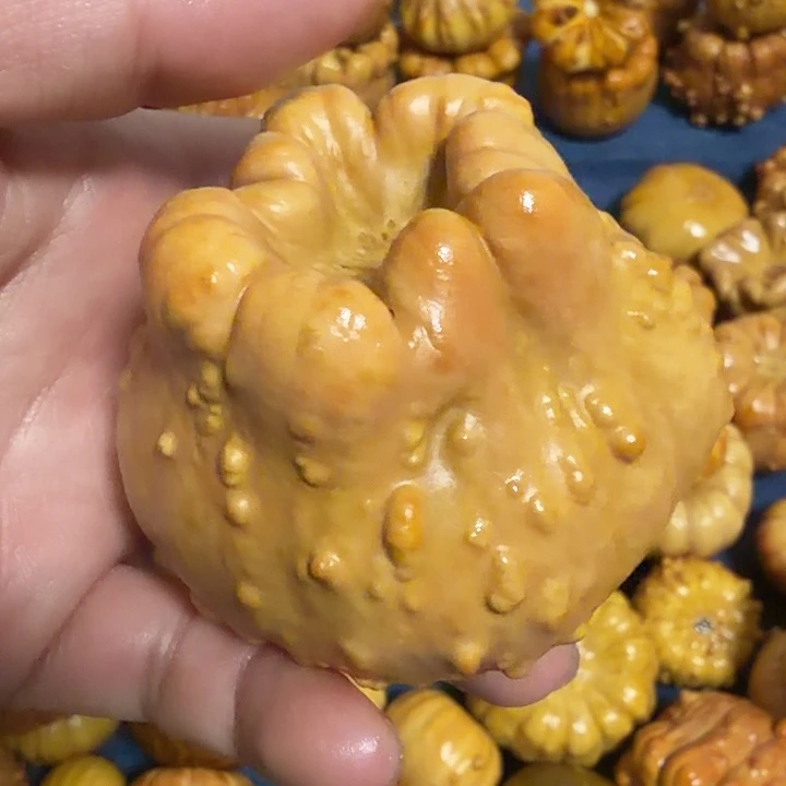 伟***伟墨西哥七彩疙瘩葫芦精品手把件