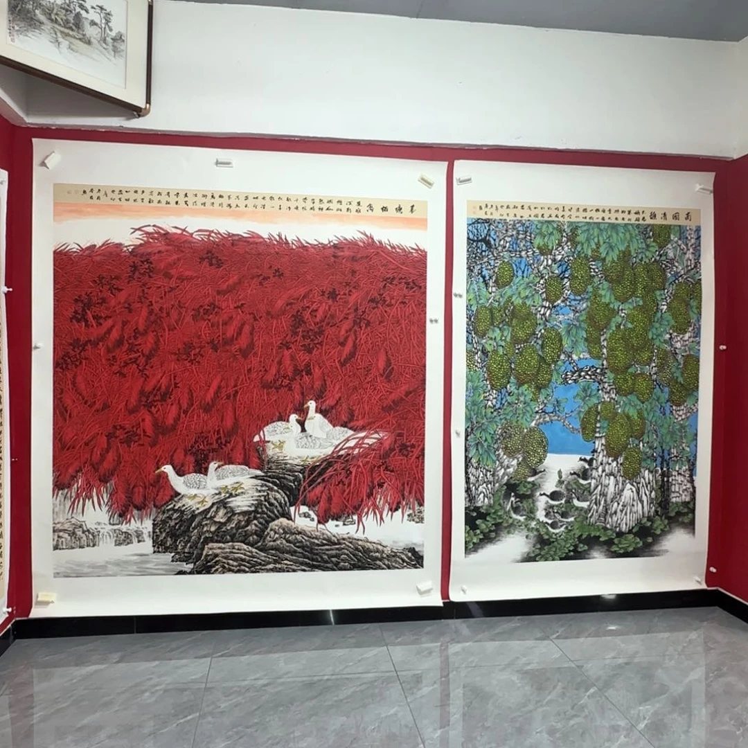 国画不**喜国画庆友老师作品欣赏