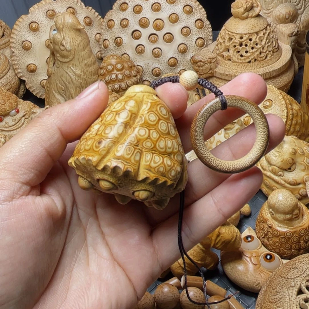 竹微*?好玩的主雕莲蓬