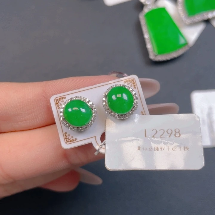 【闪购商品】颈饰银S925镶嵌翡翠紫**子翡翠