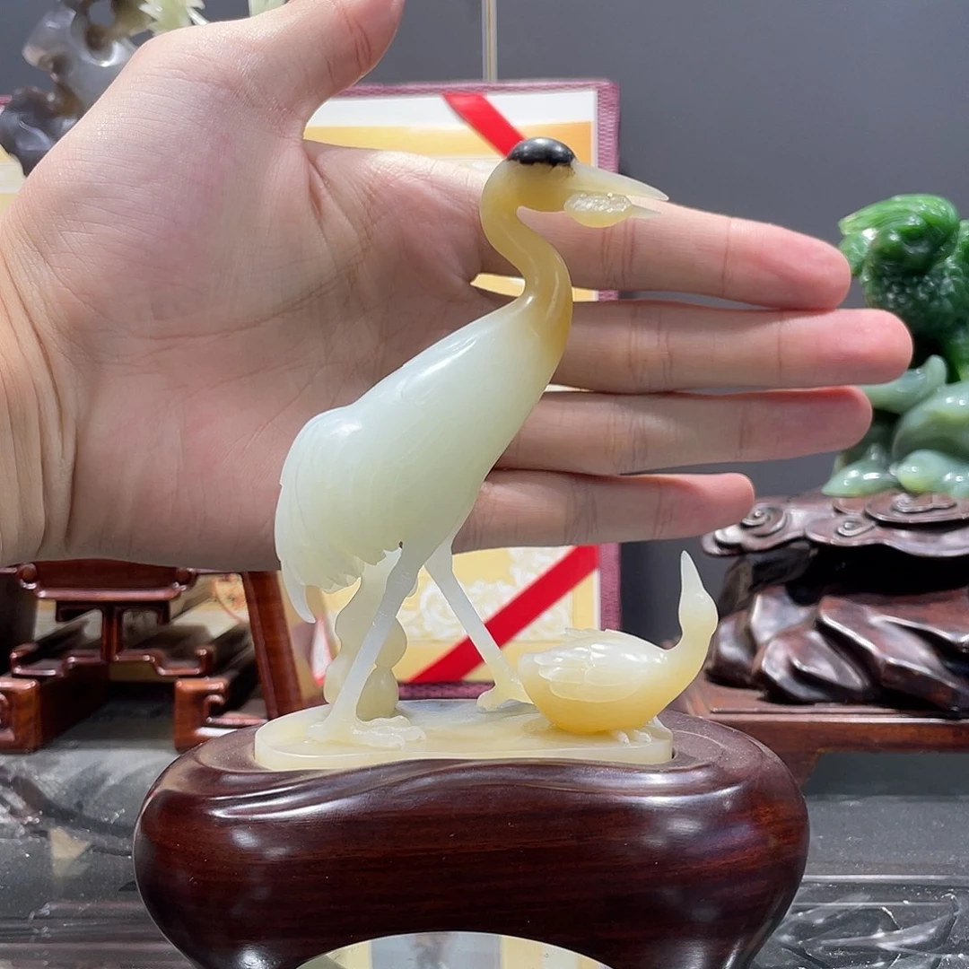 和田玉未镶嵌摆件