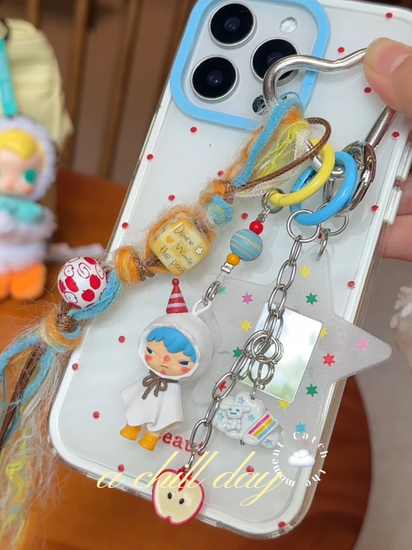 【QTXYBG】潮玩手机壳挂件DIY饰品挂饰创意个性可爱QTXYBG