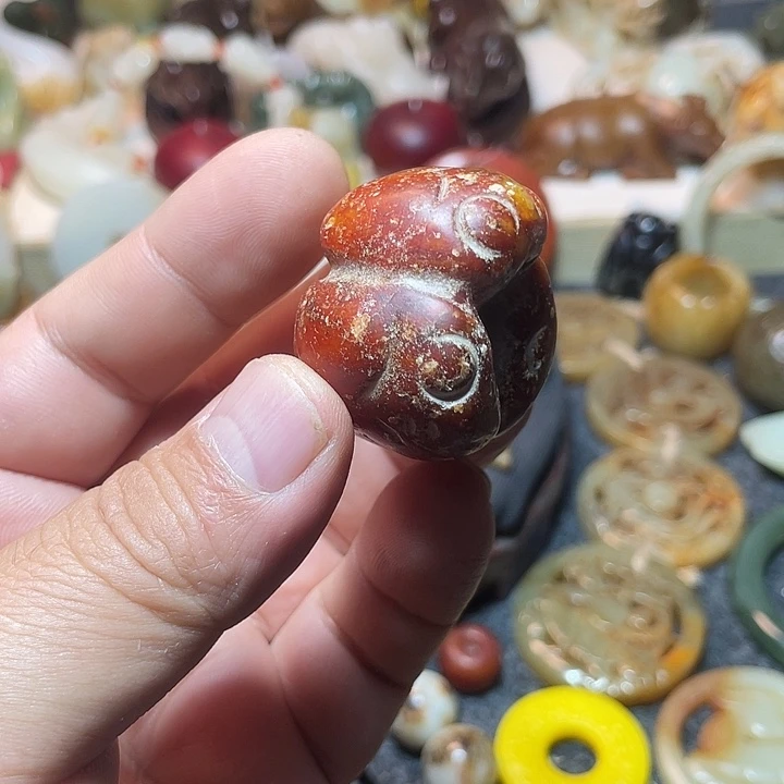 和田玉（糖玉）未镶嵌吊坠(不含链)