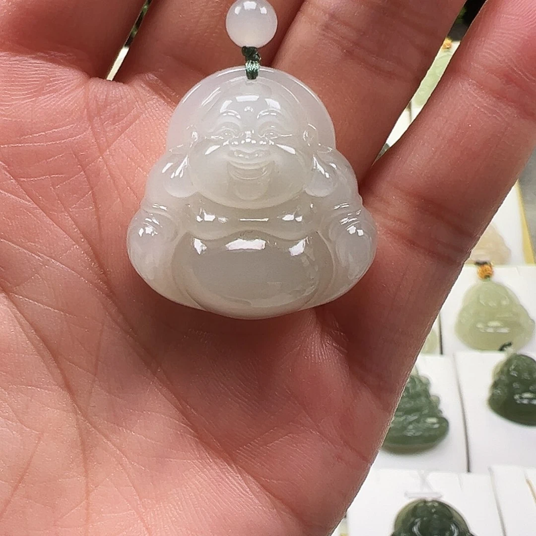 和田玉颈饰未镶嵌晚*.