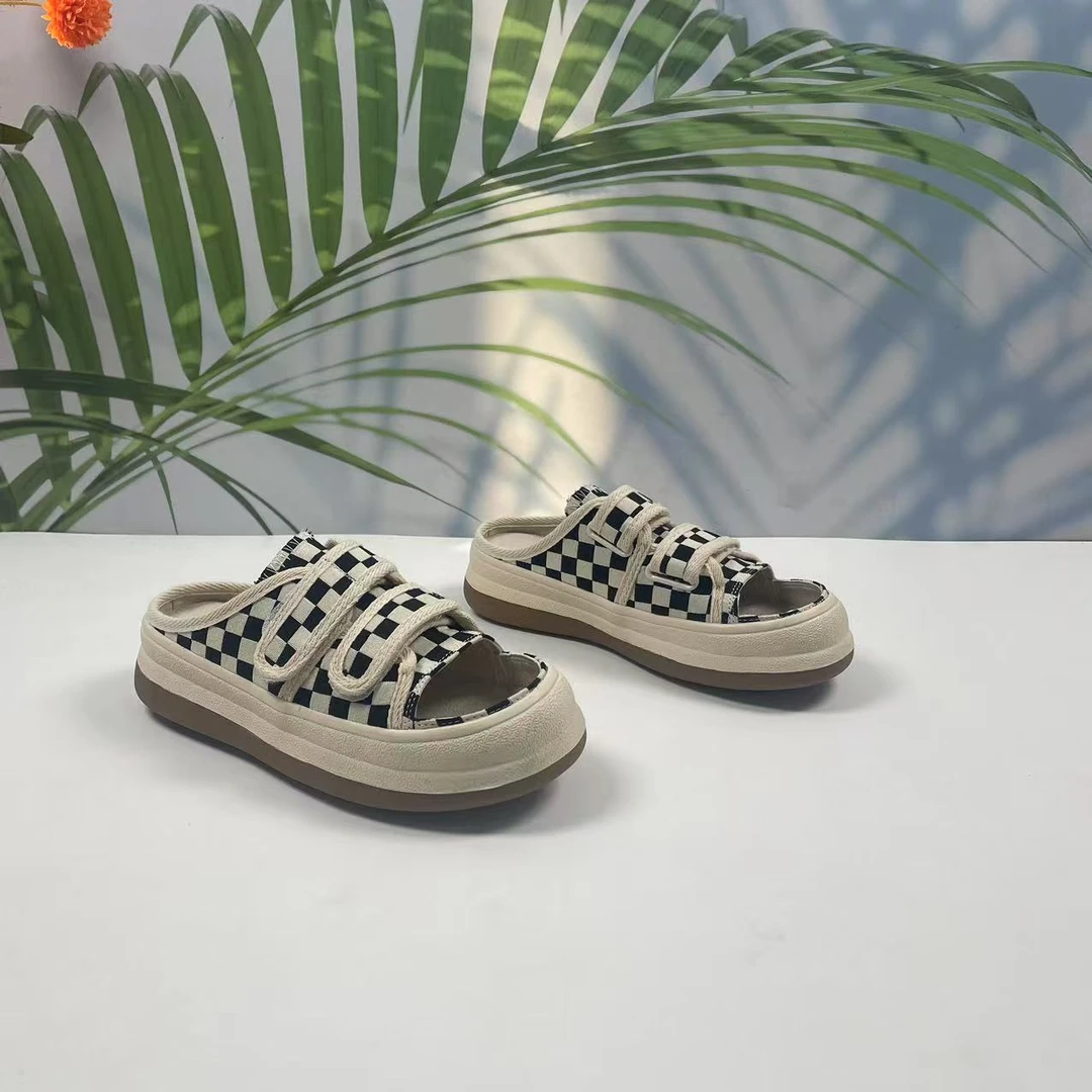 小强家女鞋 芽儿家百搭舒适凉拖（Y82-28-2）（N33AYV2510450）