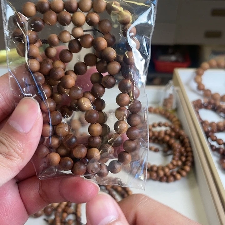 【闪购商品】檀香木手串/手链皇***龙0.7虎皮纹