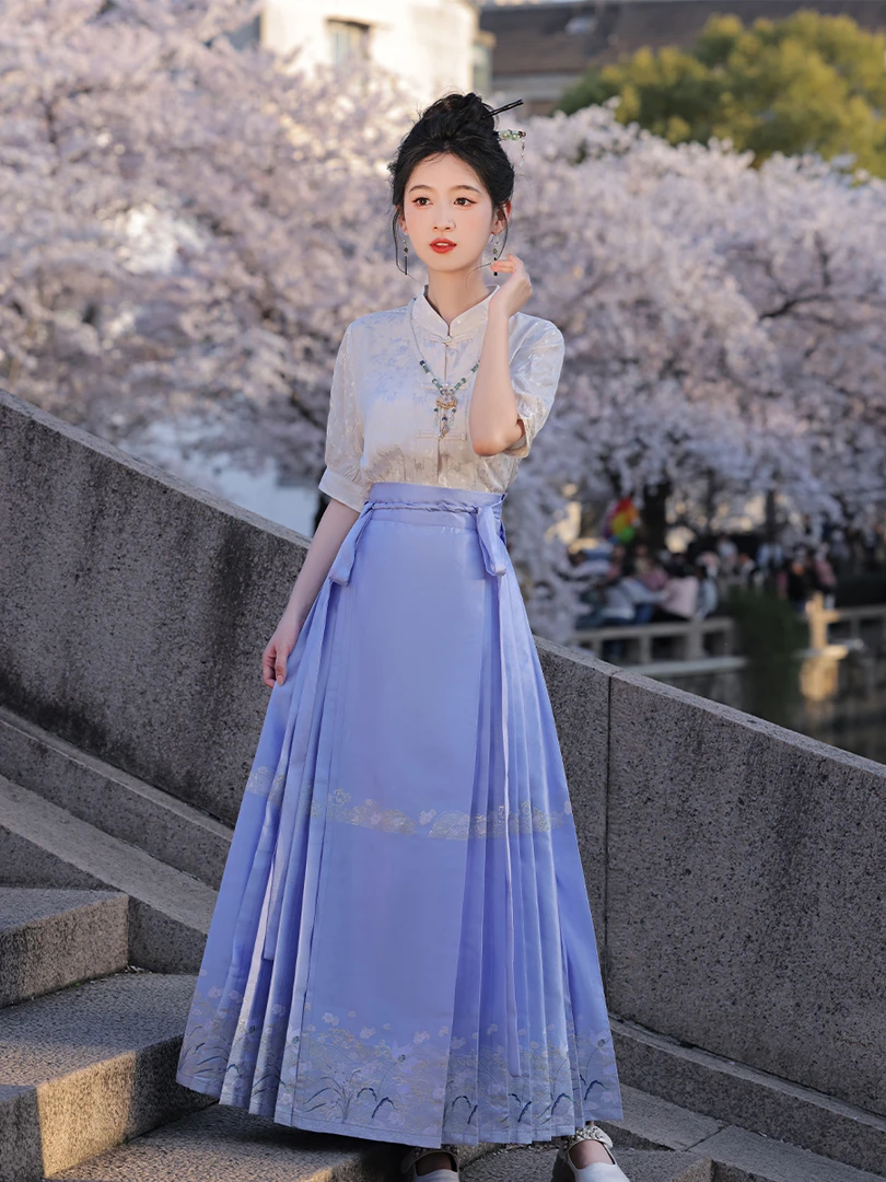 552款  新款国风马面裙复古中式