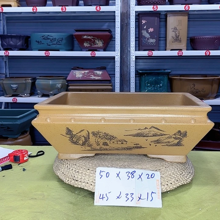 紫砂花盆宜兴紫砂厂